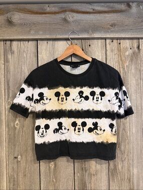 Zara Mickey Mouse Crop top size S